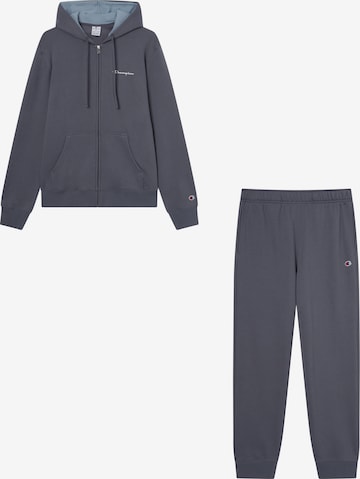 Champion Authentic Athletic Apparel Jogginganzug in Grau: Vorderseite
