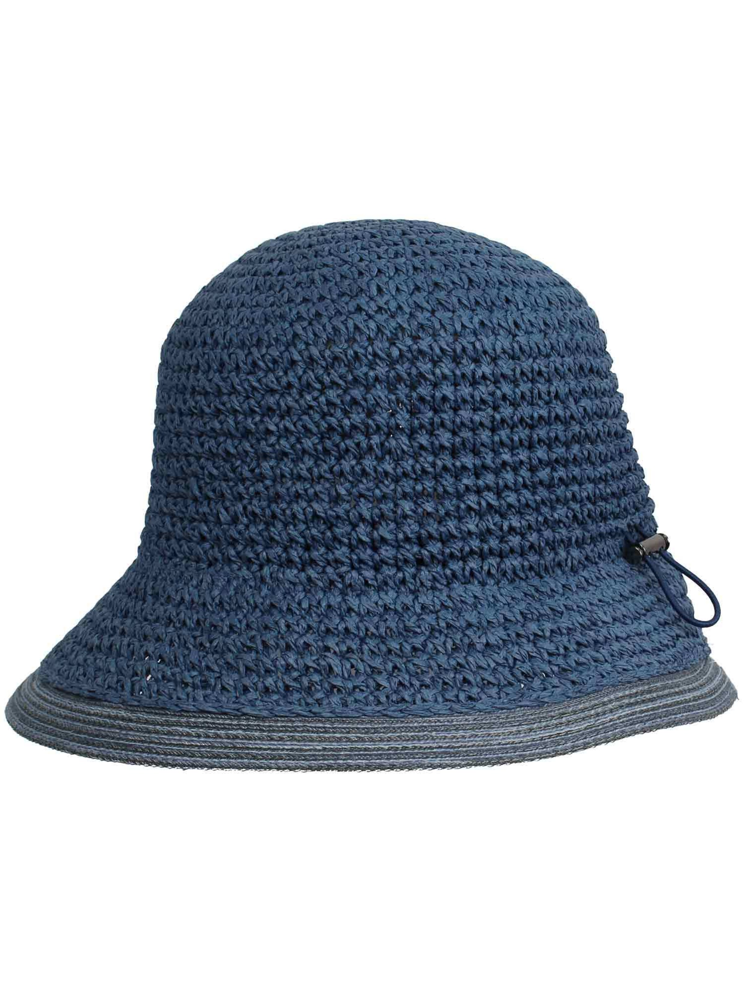 LOEVENICH Hut in Blau: Vorderseite