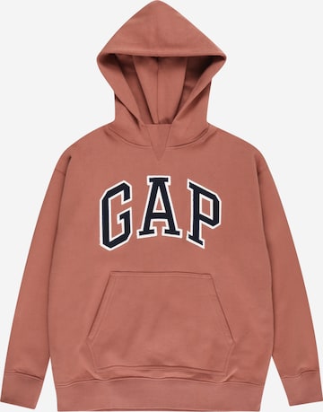 GAP Sweatshirt 'ARCH' in Brown: front