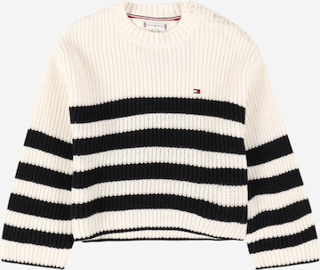 TOMMY HILFIGER Sweater 'Nautical' in White: front