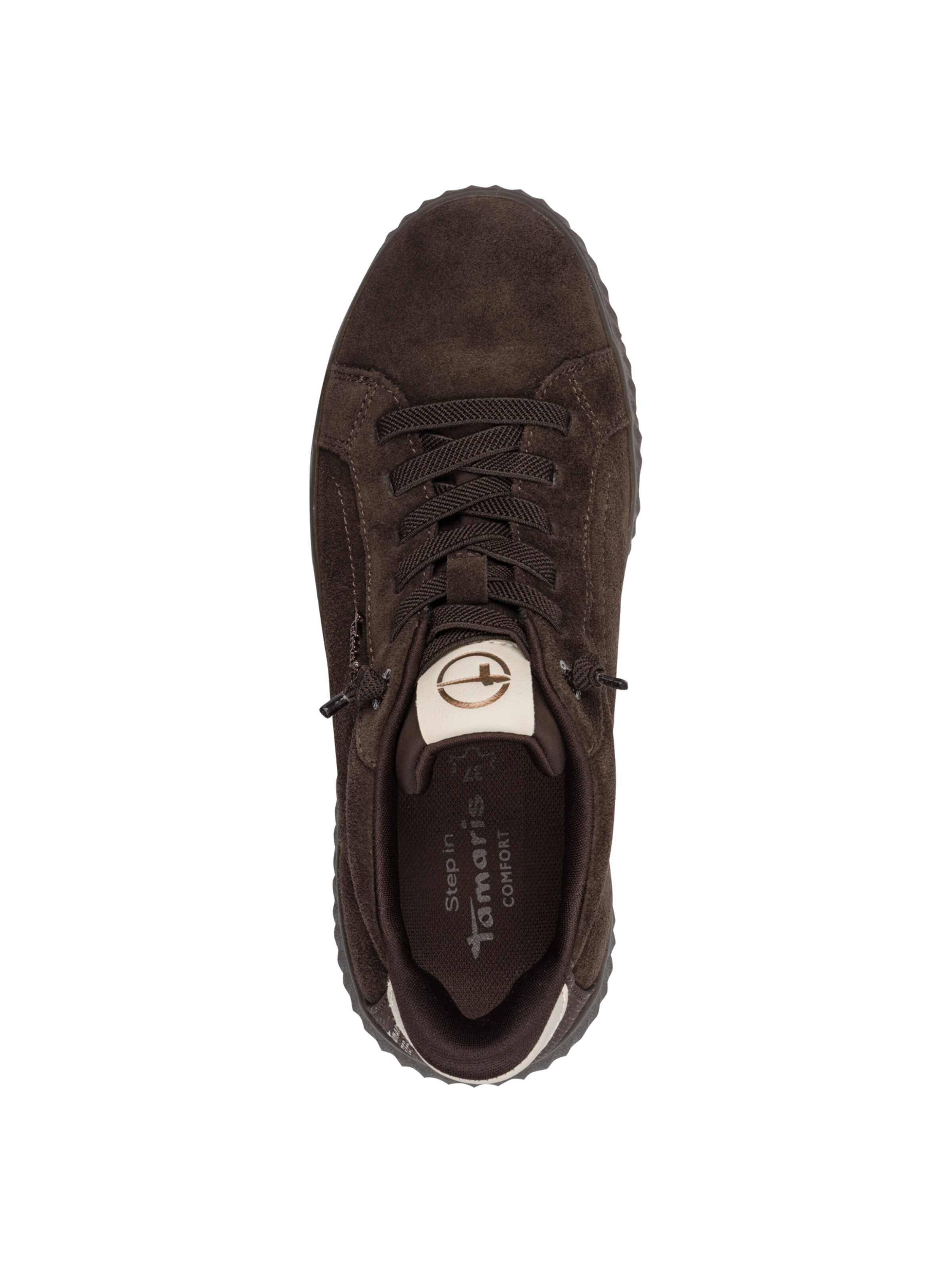 Tamaris Sneakers laag in Bruin