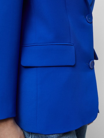 Pull&Bear Blazer | modra barva