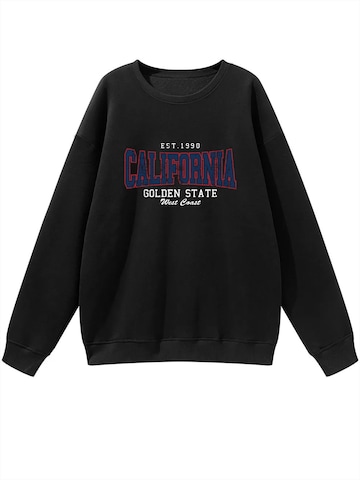 Felpa di GORHEY in nero: frontale