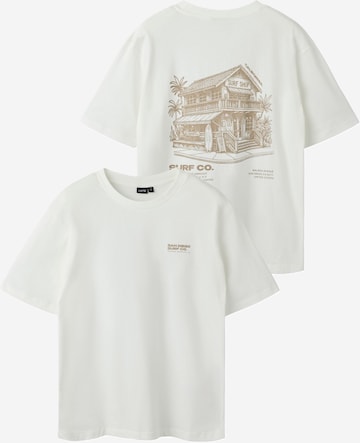 T-Shirt LMTD en blanc : devant