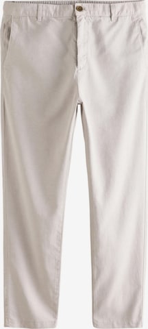 Coupe slim Pantalon chino Next en gris : devant