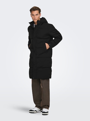 Only & Sons Зимнее пальто 'ONSSEUL' в Черный