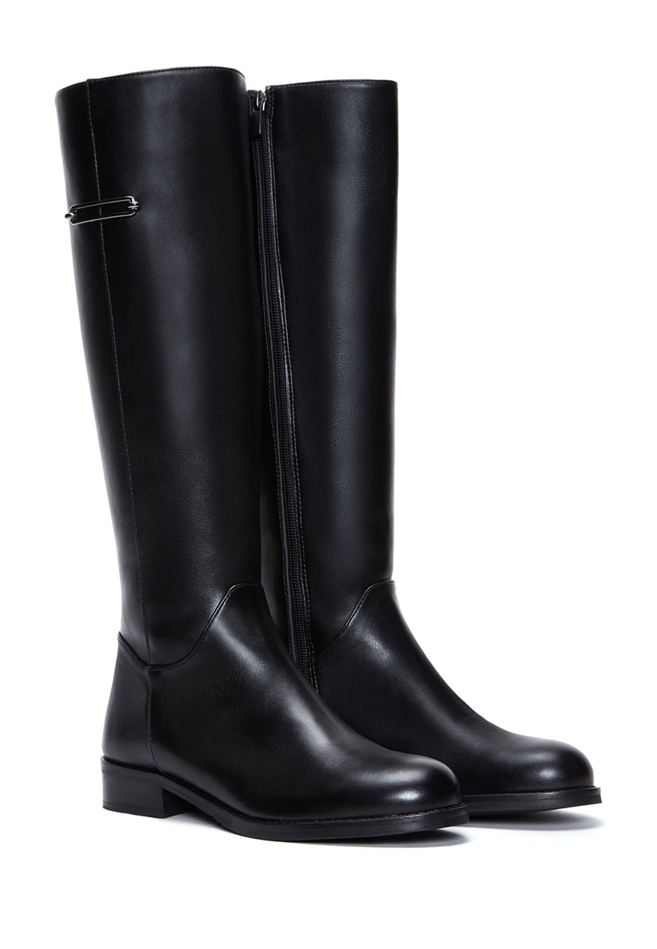 Derimod Over the Knee Boots in Black ABOUT YOU