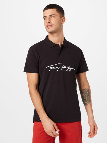 T-Shirt TOMMY HILFIGER en noir : devant