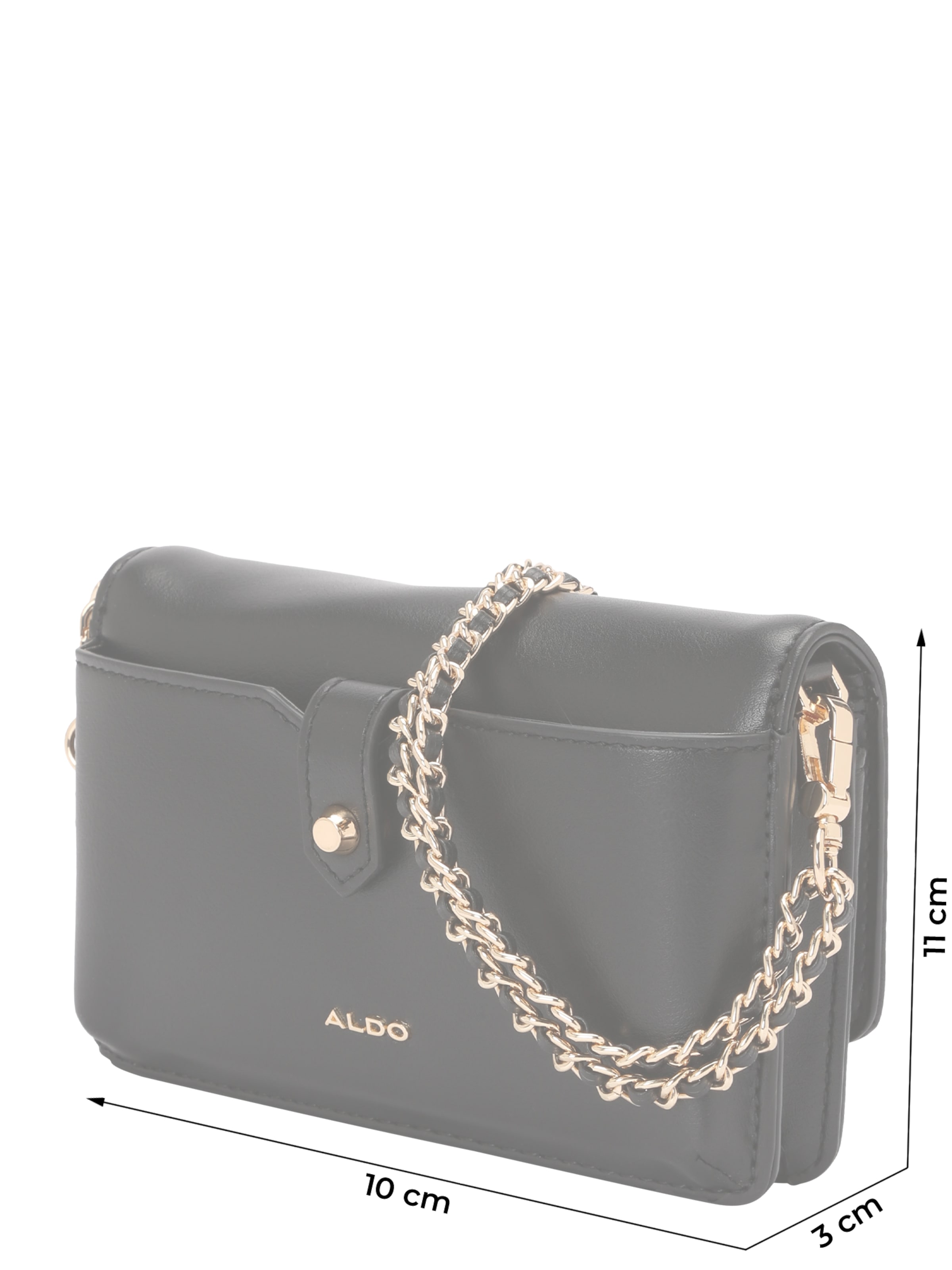 ALDO Torba za čez ramo 'FITEVERYTHING' | črna barva