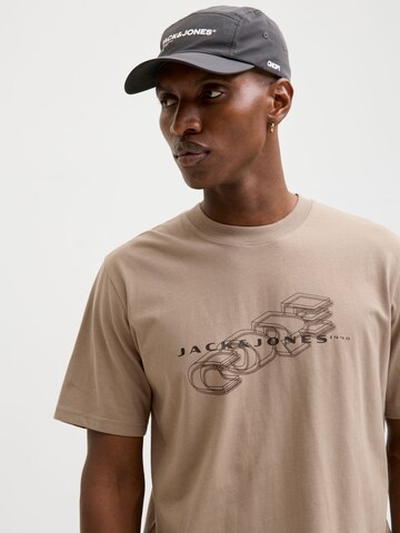 T-Shirt JACK & JONES en beige