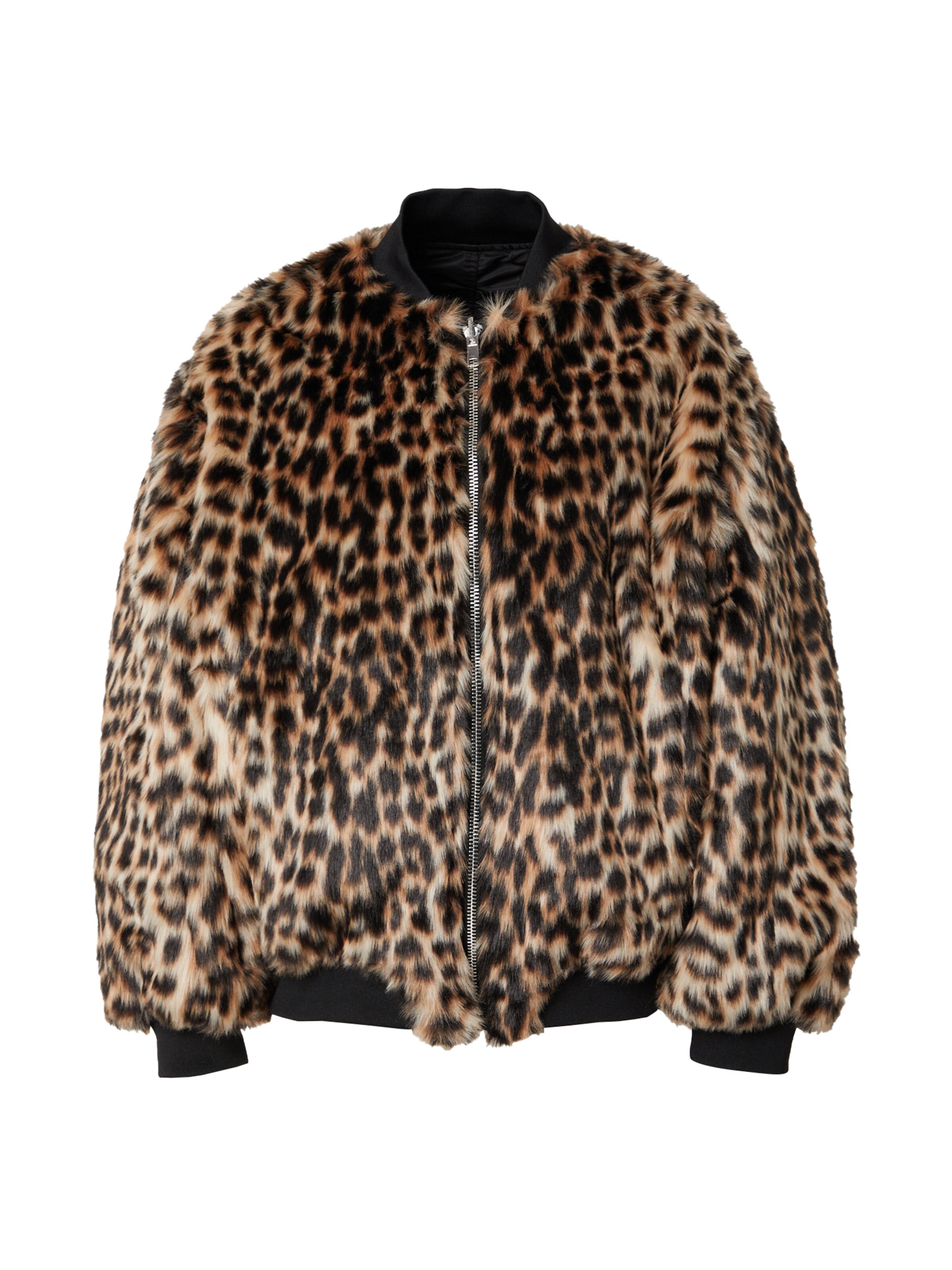 OH APRIL Φθινοπωρινό και ανοιξιάτικο μπουφάν σε μαύρο: μπροστά