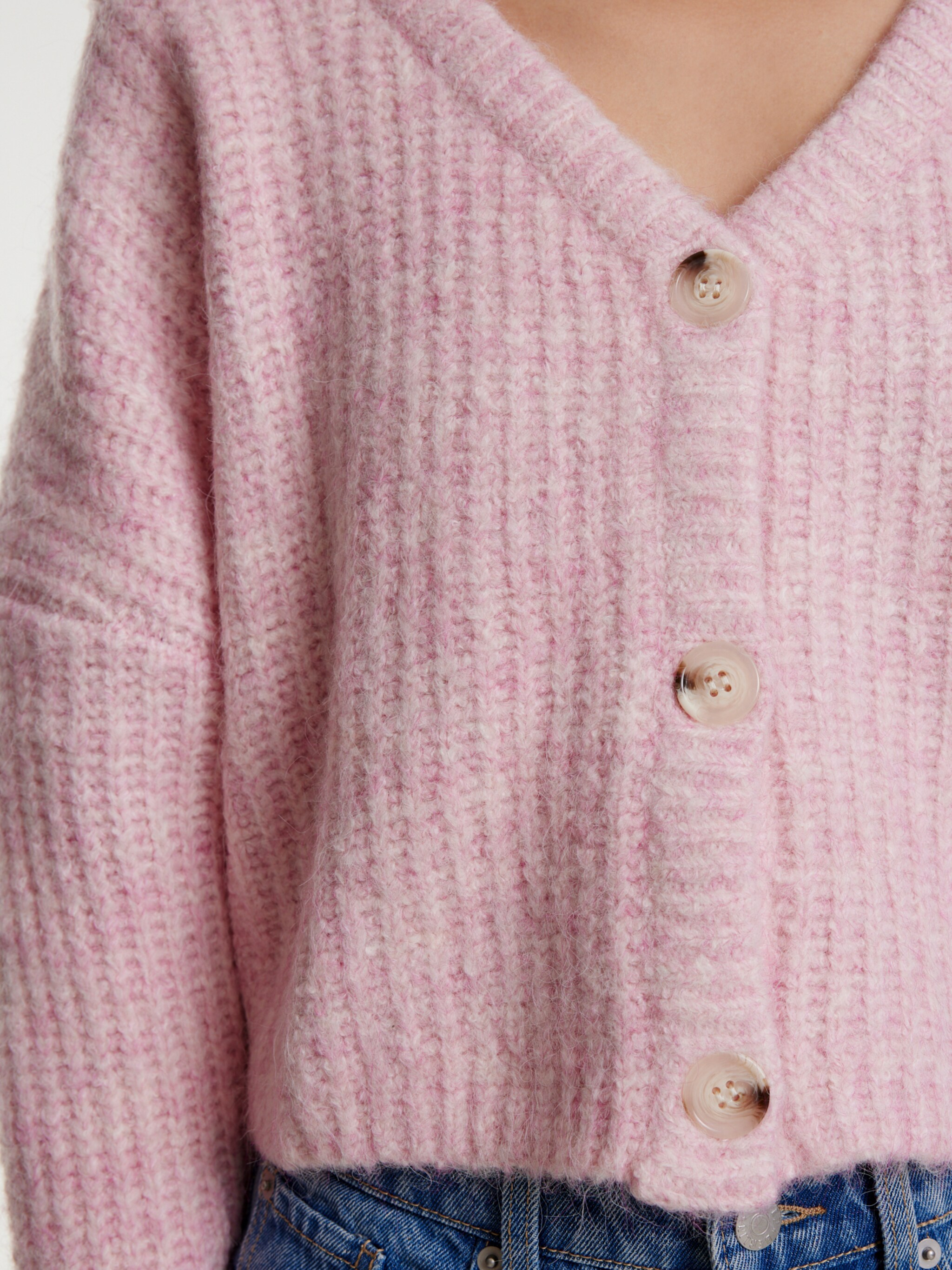 EDITED Produits Cardigan 'Zanina' rose