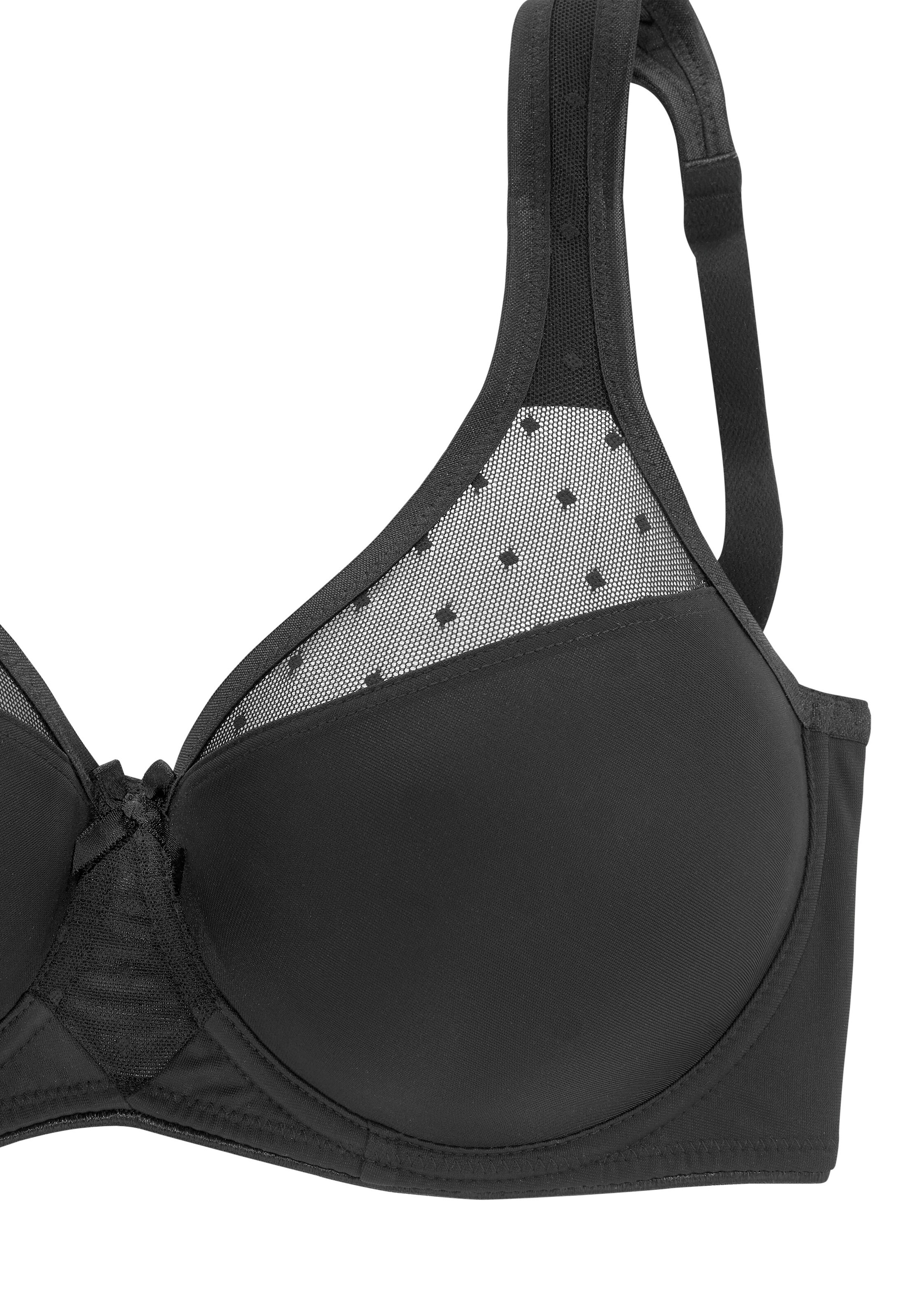 NUANCE Minimiser Bra in Black