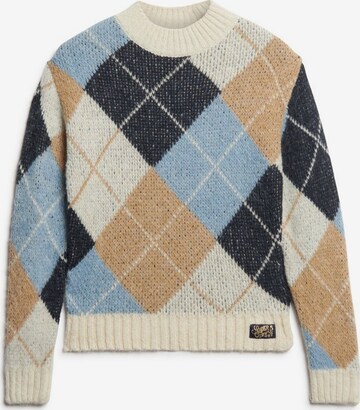 Superdry Sweater in Beige: front