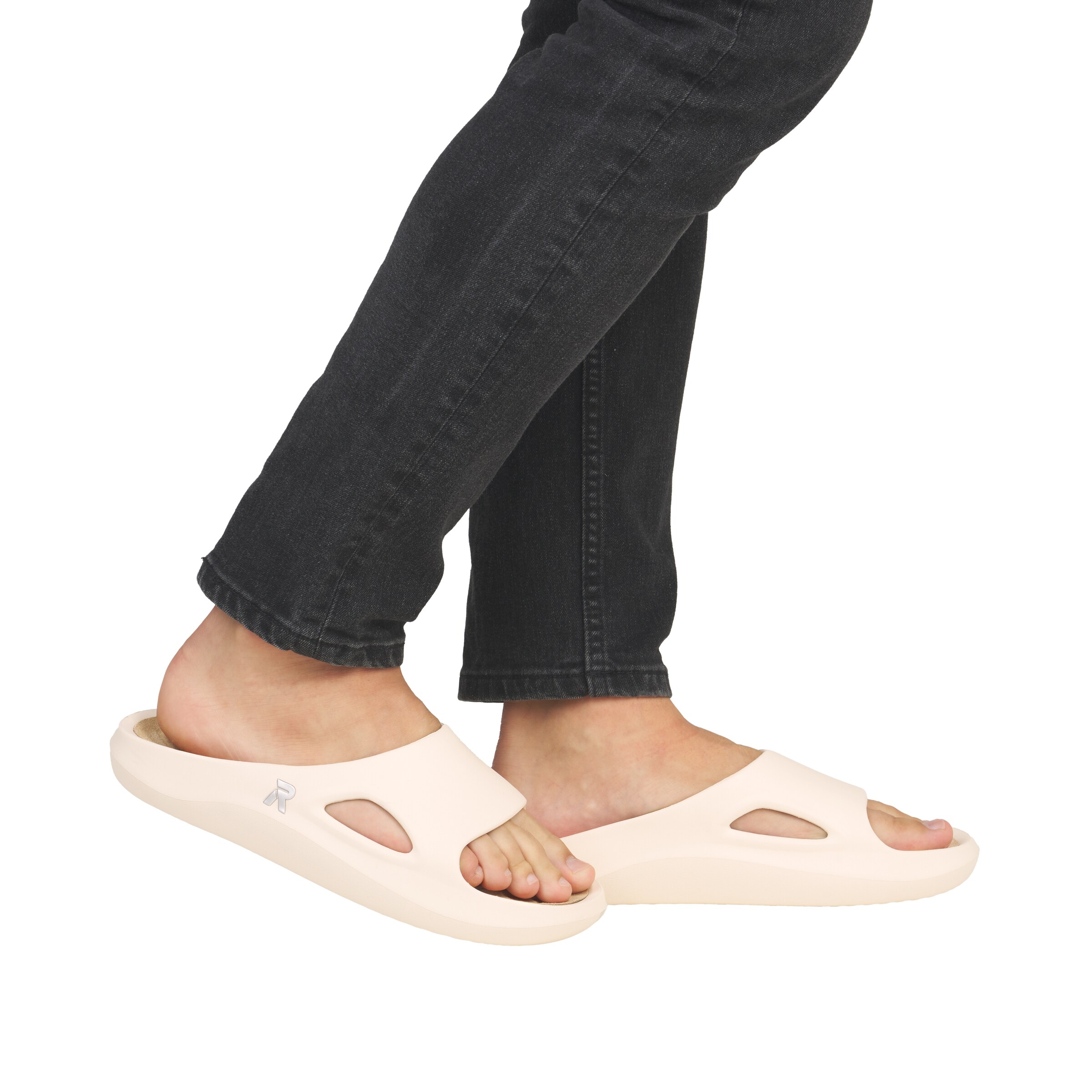 Mule Rieker Sport en beige