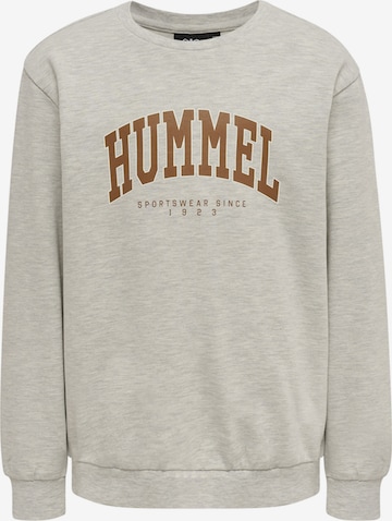 Hummel Athletic Sweatshirt 'Fast' in Grey: front