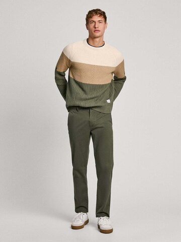 Coupe slim Pantalon chino Pepe Jeans en vert