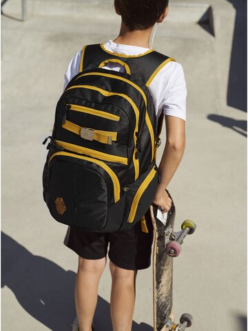 NitroBags Rucksack Hero in Schwarz: Vorderseite