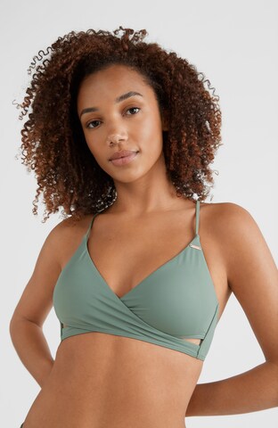 O'NEILL Triangel Bikinitop 'Baay' in Groen: voorkant