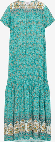 usha FESTIVAL Summer Dress in Blue: front