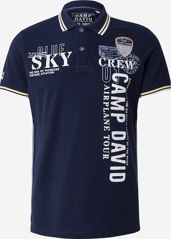 CAMP DAVID Paita värissä sininen: etupuoli