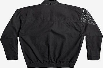 QUIKSILVER Outdoor jacket 'UPSIDEDOWN' in Black