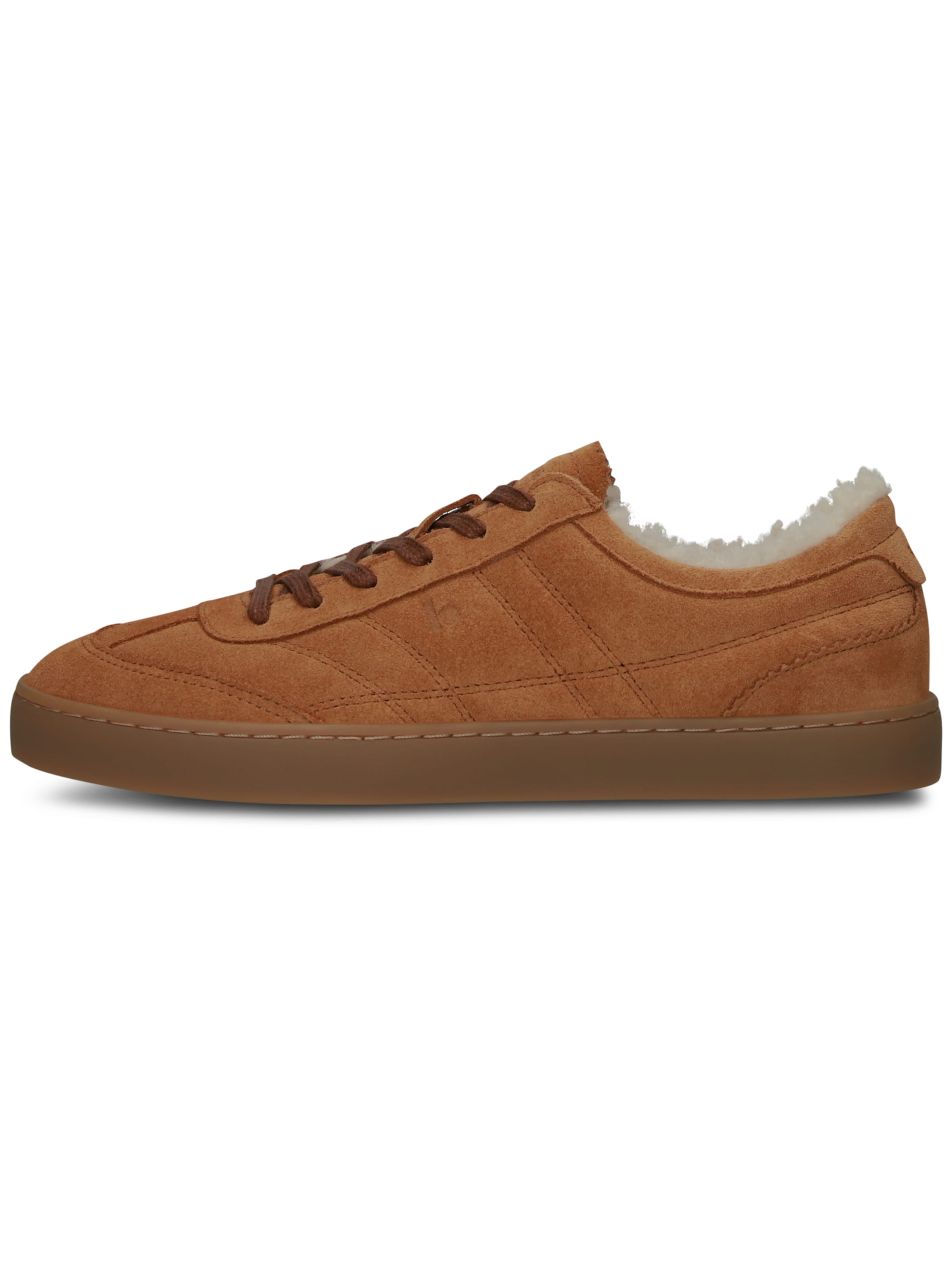 BLACKSTONE Sneakers laag 'SIERRA BAILY' in Bruin: voorkant