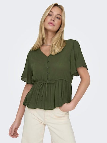 ONLY - Blusa 'MALWINA' en verde