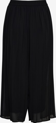 Wide leg Pantaloni 'Feri' di KAFFE CURVE in nero