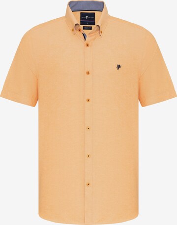 DENIM CULTURE Overhemd ' MARCUS ' in Oranje: voorkant