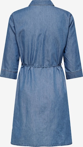 ONLY Shirt Dress 'Bea' in Blue