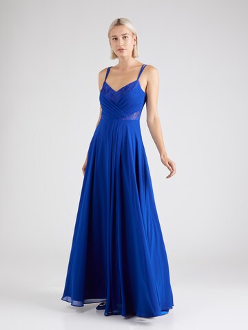 Robe de soirée Vera Mont en bleu