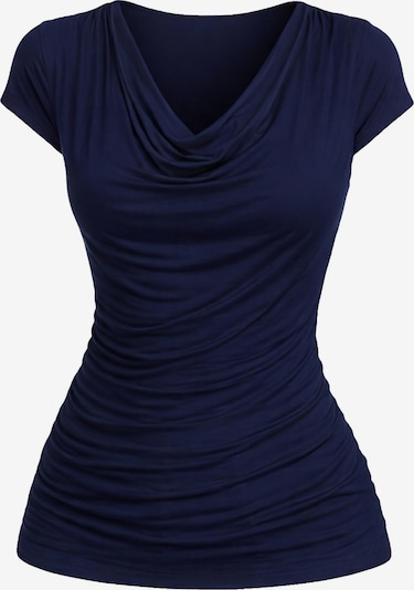 REGINA FASHION Blūze 'Wave Blouse' pieejams S/Klasisks piegriezums, krāsa - tumši zils, Preces skats