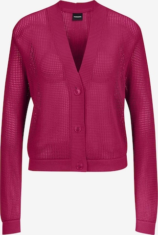 MADELEINE Strickjacke in Pink: Vorderseite