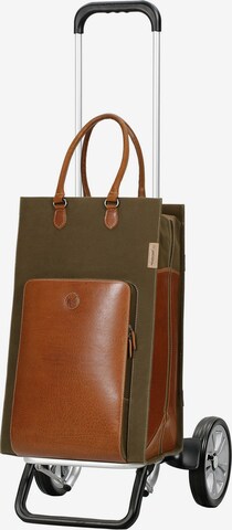 Andersen Shopper Shopper 'Alu Star Charu' in Groen: voorkant