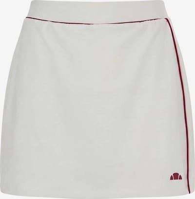 ELLESSE Urheiluhame 'Millio' koossa 34 värissä ecru / viininpunainen, Tuotenäkymä