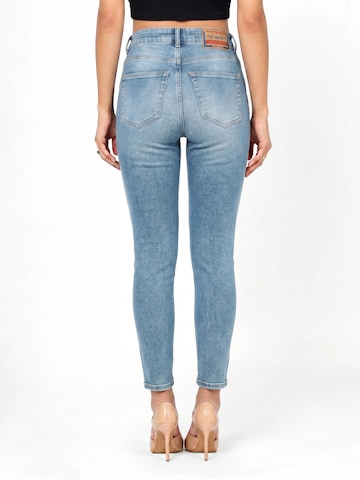 Skinny Jeans '1984 Slandy-High' di DIESEL in blu