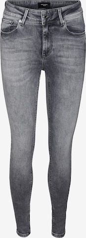 VERO MODA Skinny Jeans 'EMBRACE' in Grau: predná strana