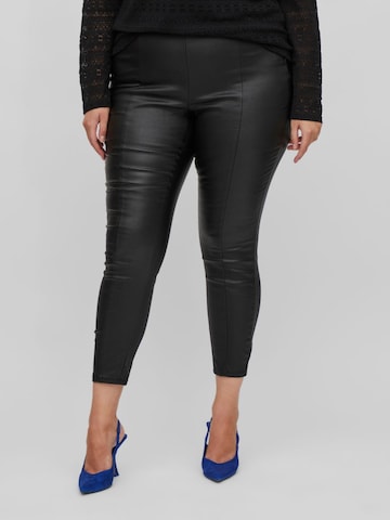 EVOKED Skinny Leggings 'Jeggy' in Black: front