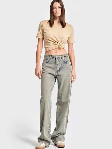 IT'S BASIC Loosefit Jeans 'SOFIA Loose High Rise' in Blauw