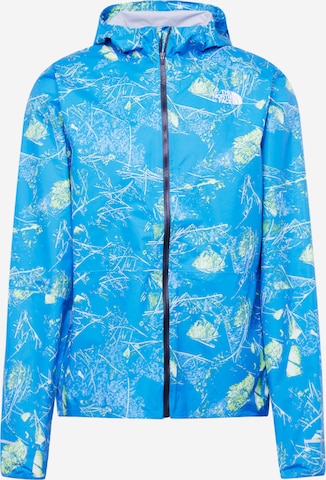 THE NORTH FACE Куртка в спортивном стиле 'HIGHER' в Синий: спереди