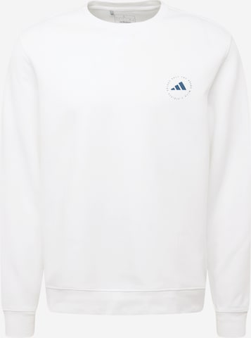 ADIDAS PERFORMANCE Sports sweatshirt in White: front