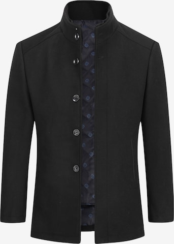 Youthup Winter Coat in Black: front