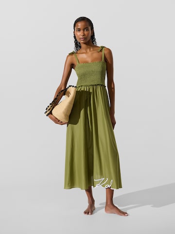 Karl Lagerfeld Rannakleit 'K/Signatur', värv roheline