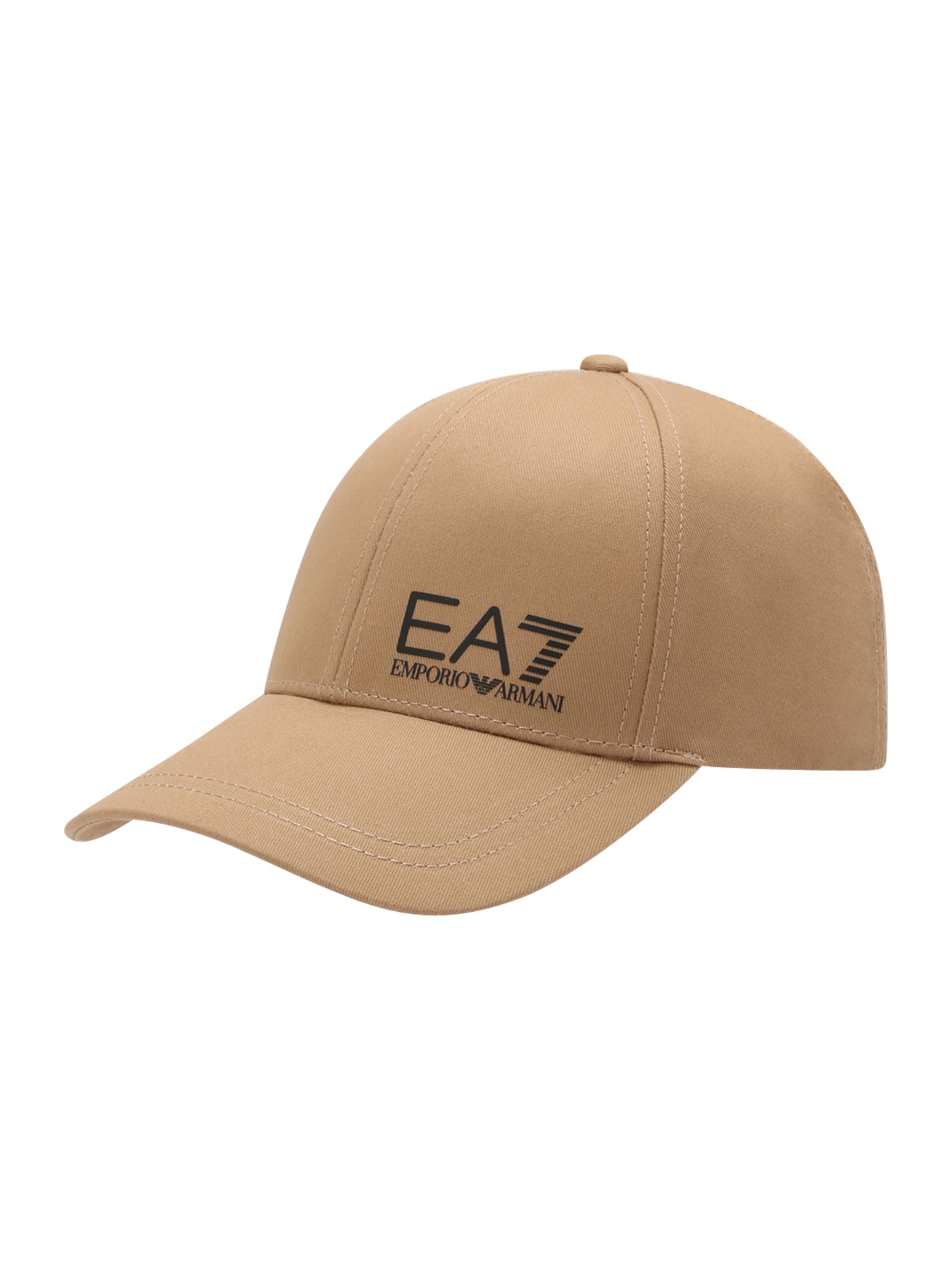 EA7 Emporio Armani Cap in Brown: front