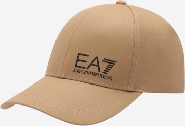EA7 Emporio Armani - Gorra en marrón: frente