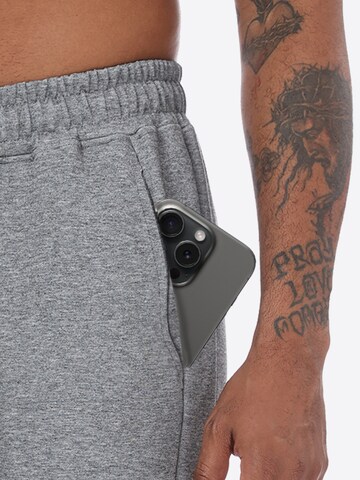 YAGESHARK Regular Workout Pants 'Jogginghose Herren' in Grey
