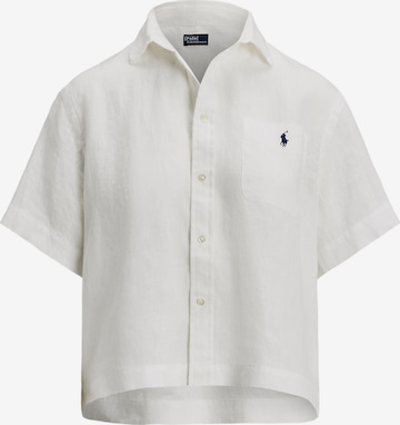 Polo Ralph Lauren Blouse in Wit: voorkant