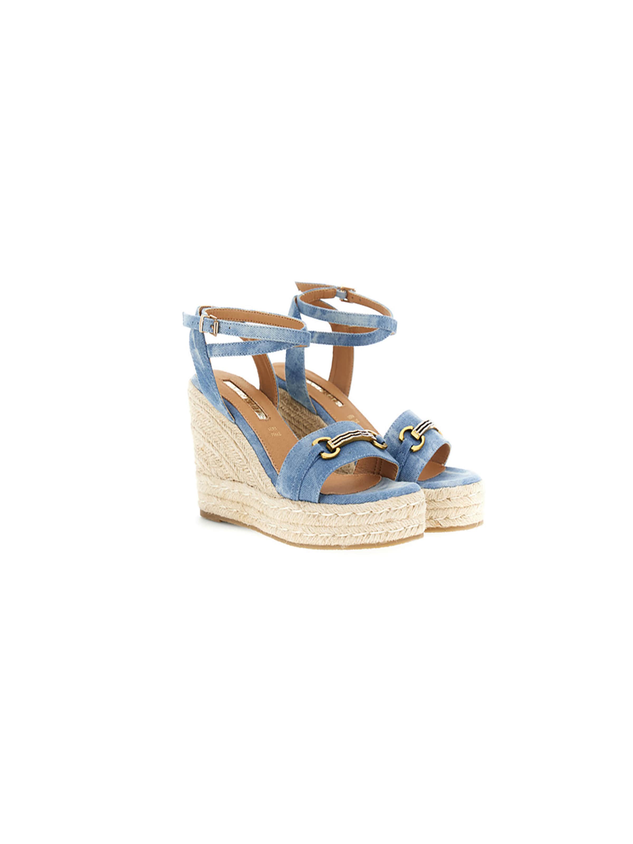 CAFè NOIR Sandal in Blue