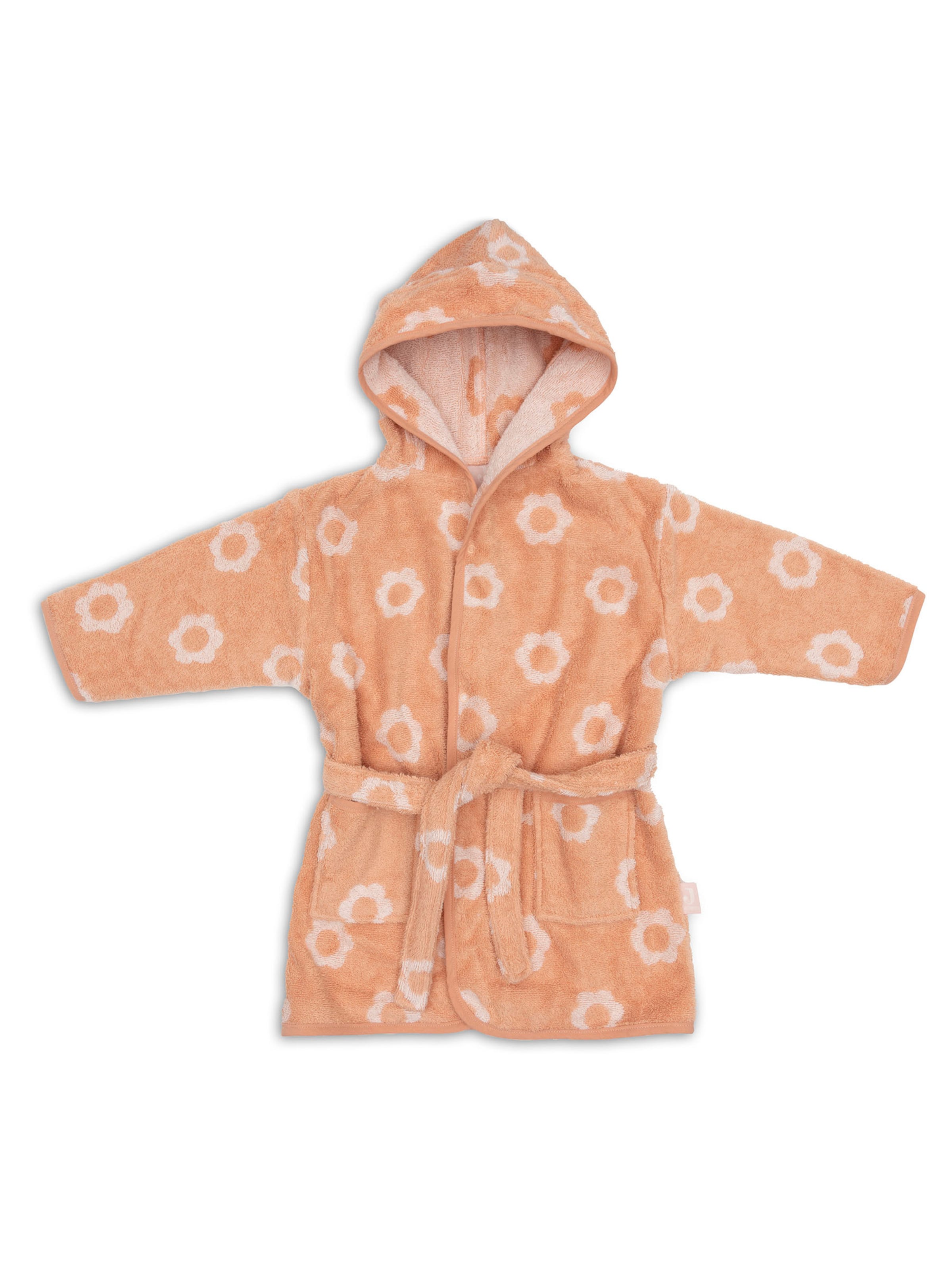 Jollein Badjas in Roze: voorkant